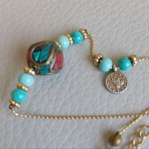 Boho Enameled Necklace